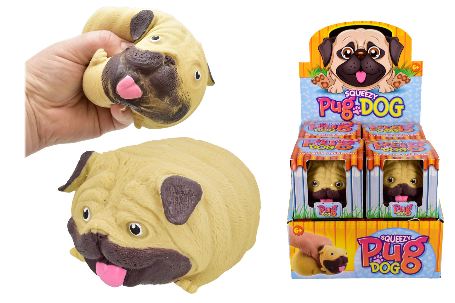 Squeezy Pug Dog image 0