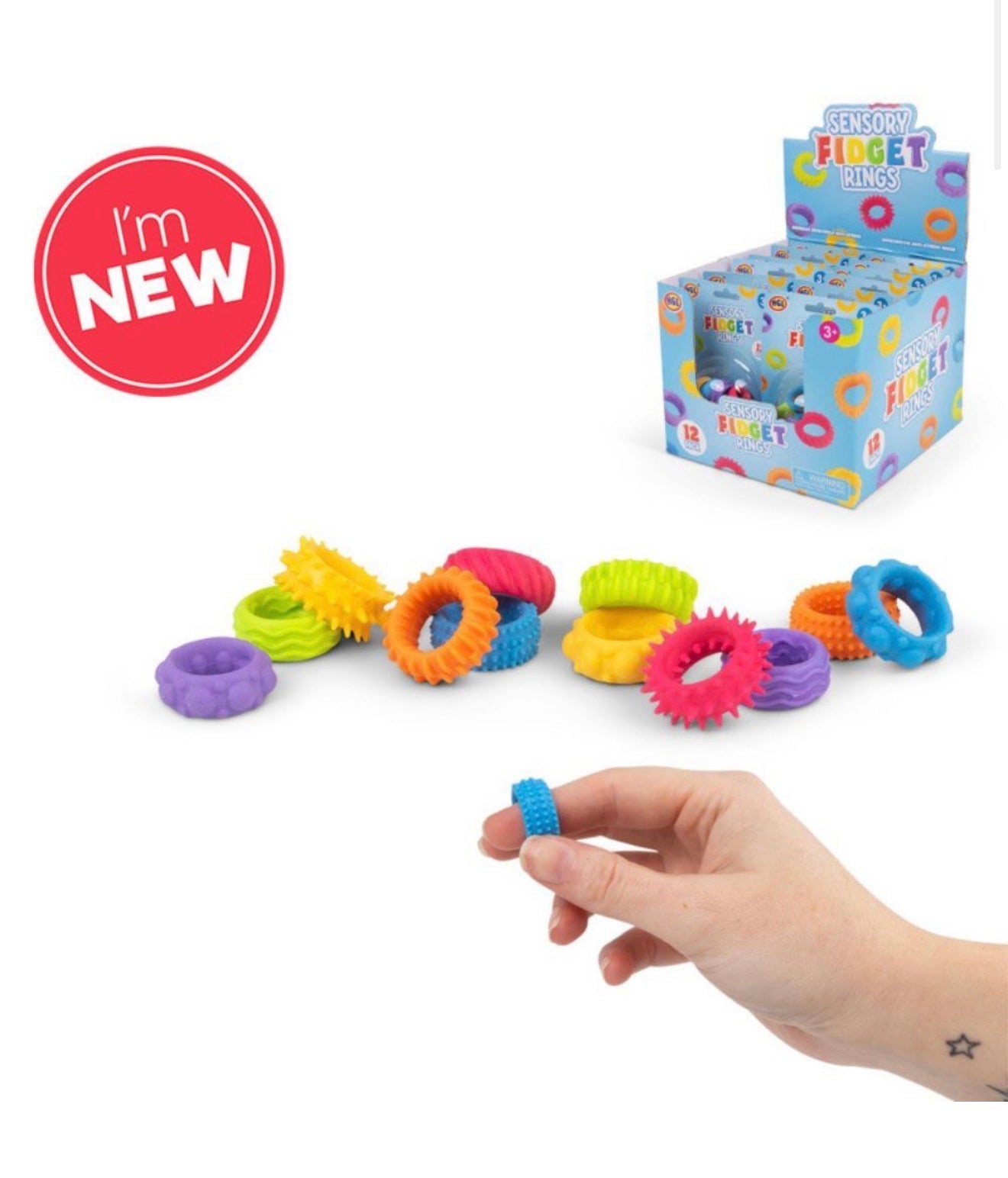 Sensory Fidget Rings