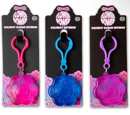 Scrunchems Flower Power Keychain