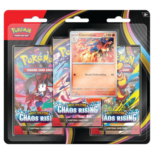 Chaos Rising Triple blister - Pokemon tcg