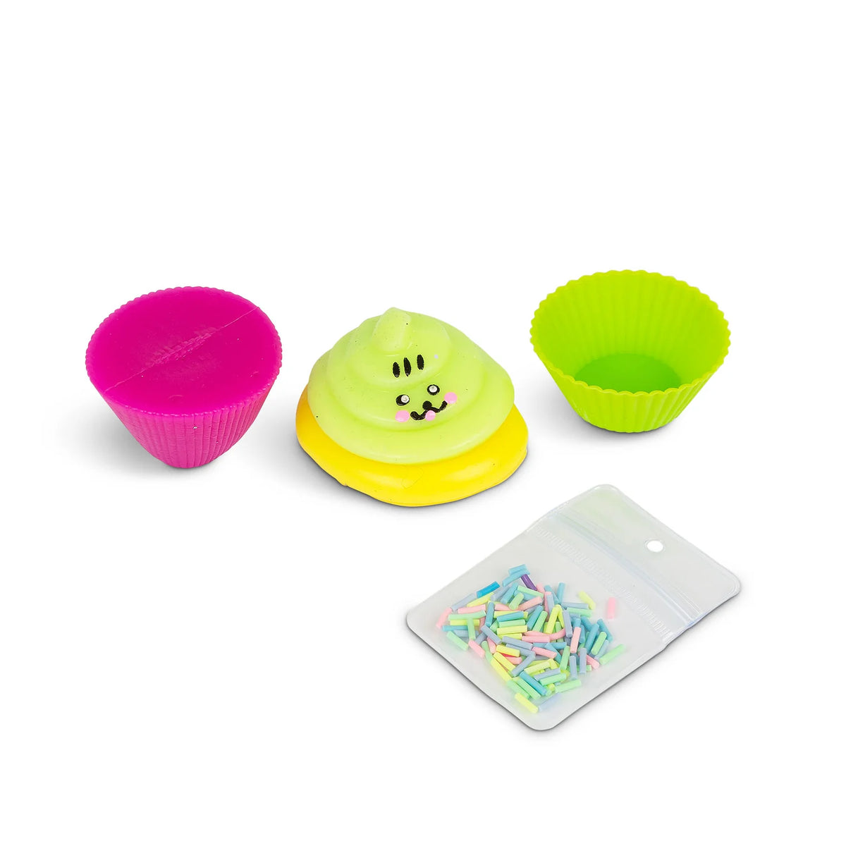 Scrunchems Sweet Treats Sticky Squishy Cupcake