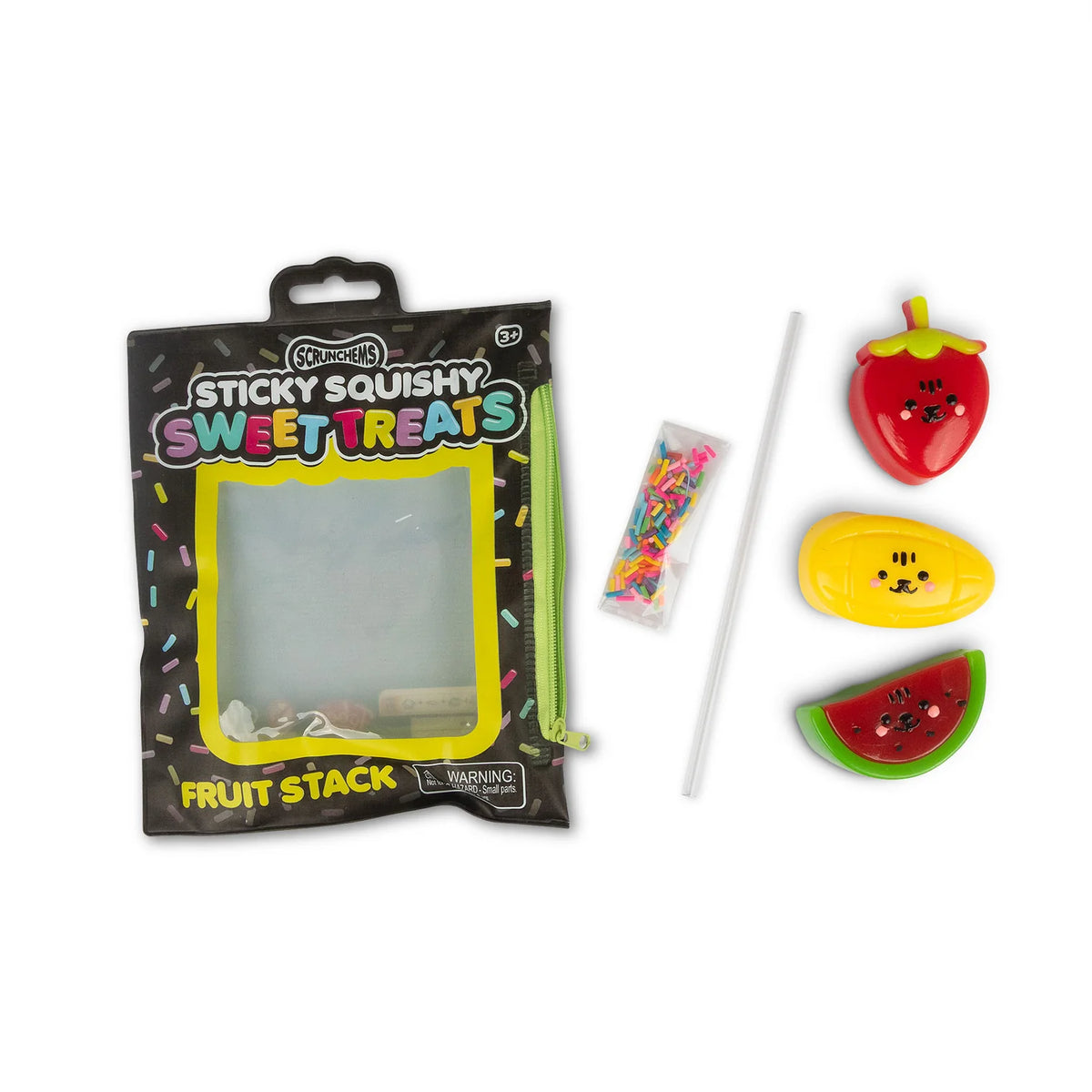 Scrunchems Sweet Treats Sticky Squishy Fruit Stack
